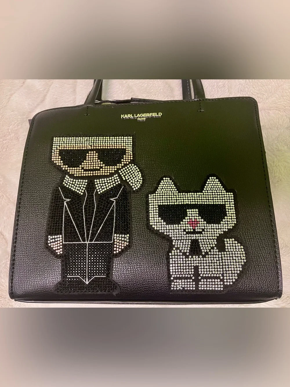 KARL LAGERFELD PARIS Maybelle Small Satchel Bag